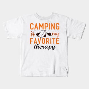 Camping Art Kids T-Shirt